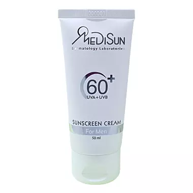کرم ضد آفتاب +SPF60 مناسب آقایان 50 میلی لیتر مدیسان